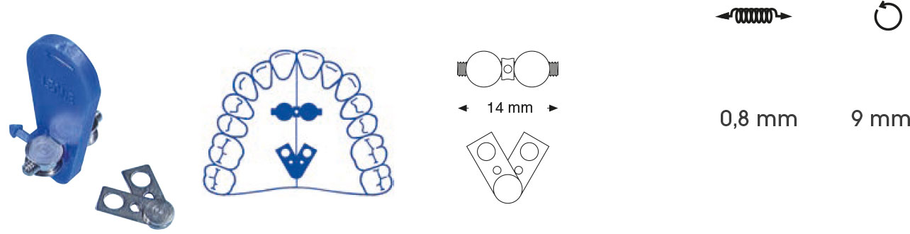 2-teilige Fächerdehnschraube für OK